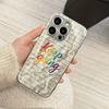 Colorful motivational paper phone case for funda iphone for iphone 17 pro max cover glass for iPhone 17 16 15 14 13 pm Pro Plus