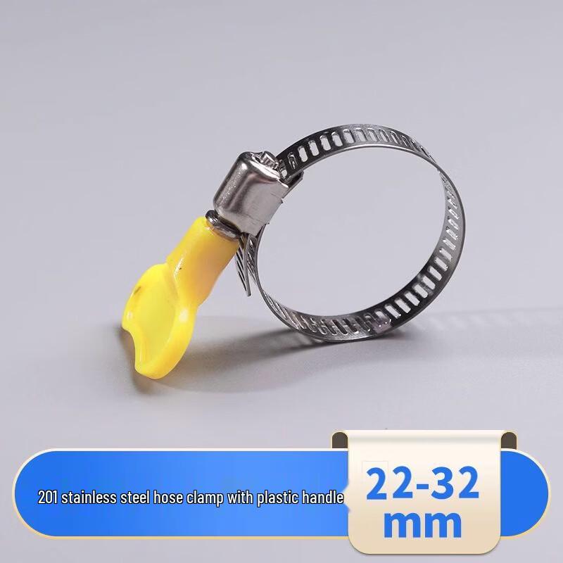 

Stainless Steel Hose Clamps (22-32mm, 100-Pack)