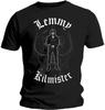 Lemmy - Unisex T-Shirt - Gedenkstatue - Schwarze Baumwolle Schwarz