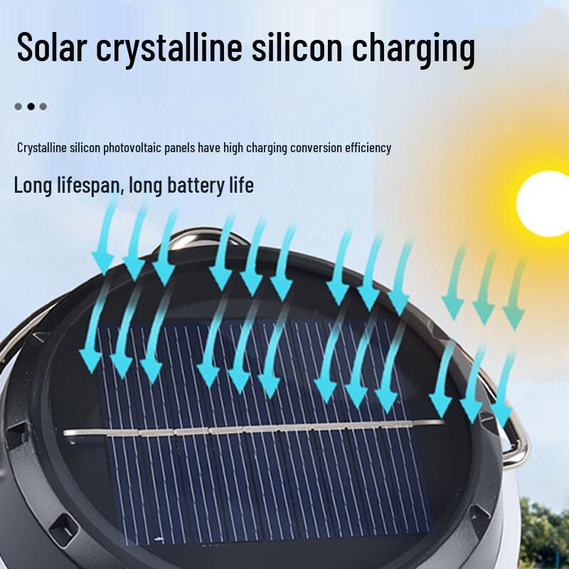 NuFeng Portable Solar Warm Light Camping Lantern