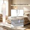 Hübsche freistehende Säulenlampe, Designer-Schlafzimmer-Stehleuchte, Wohnzimmer-Stehleuchte mit schlankem Design (Nur 1 Stück Stehleuchte, Leuchtmittel nicht enthalten)