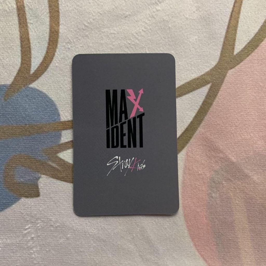 [USED] StrayKids MAXIDENT Sanok Stray Kids Seungmin 4th Trading Card