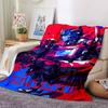 Custom Name Transformers Theme Printed Blanket - Perfect for Couch, Bed, Travel & Outdoor Use | Machine Washable, Cozy & Durable.