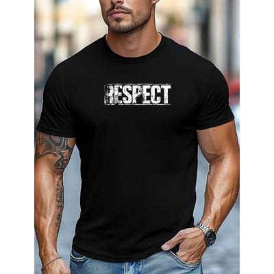 European Sizes Men'S Graphic Summer Casual Short-Sleeve T-Shirt