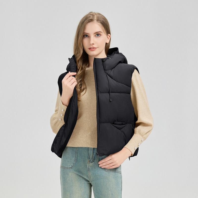 Women's Warm Solid Color Vest For Autumn And Winter