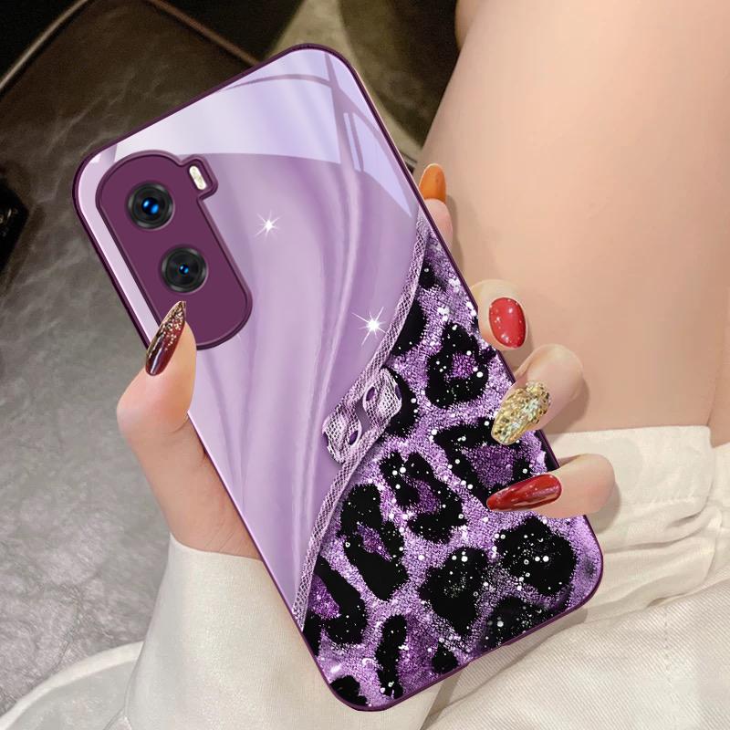 Colorful Patterns For Honor 200 90 8X 9X Pro Lite P50 P40 Nova 10 11i P60 Magic4 6 Mate 20 50 Tempered Glass Phone Case