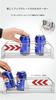 Automatic drink dispenser, beverage rack, counter, refrigerator storage rack, compatible with 350ml and 500ml cans, adjustable width, holds 12-15 cans