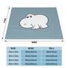 Arm The Homeless Tom Morello S Hippo Character Personalized Home Decor An Ultra-Soft Micro Fleece Blanket