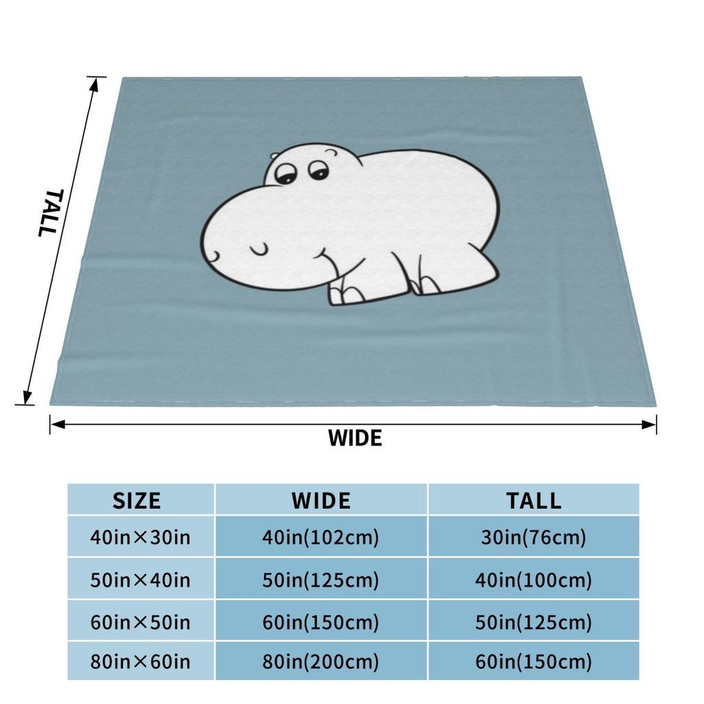 Arm The Homeless Tom Morello S Hippo Character Personalized Home Decor An Ultra-Soft Micro Fleece Blanket
