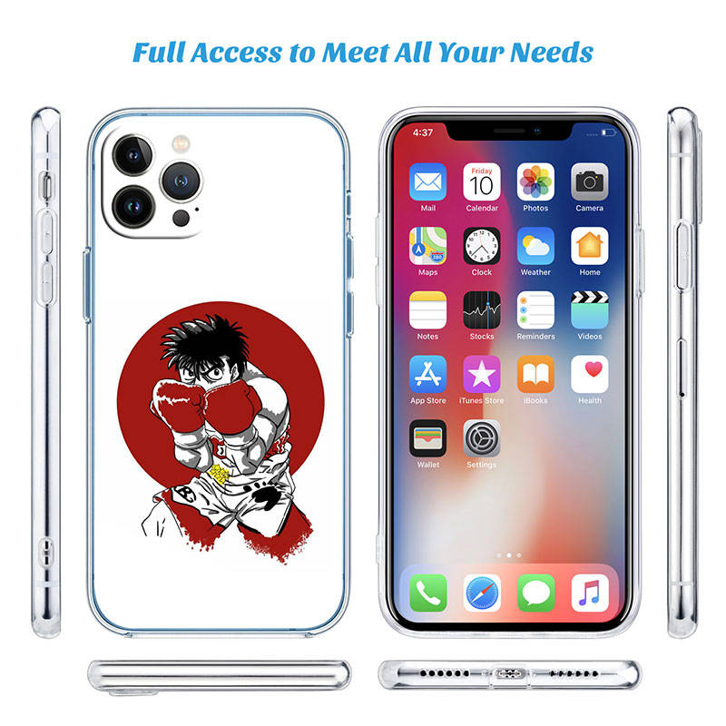 JO28 Hajime No Ippo Phone Case for Motorola E22S E7 G6 G7 G8 G9 Plus Power Play G10 G20 G04 E30 E40 E22 E20 E13 G22 G23 G Stylus Play