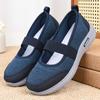 Fashion Women Shoes Large Size Breathable Canvas Flat Shoes Solid Color Soft Leather Linen Shoes Slip on Casual Shoe Zapatos De Mujer