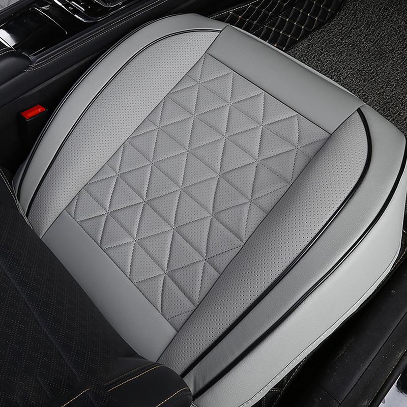 PU Leather Automobile Chair Cushion Protector Universal Front Car Seat Cover - New Style Cars Seat Accessories