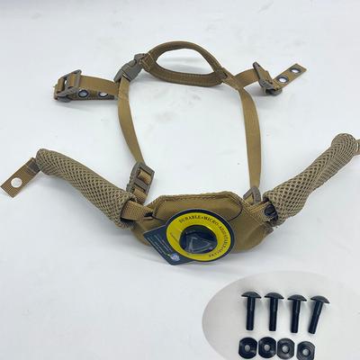 Taktická helma Dial Suspension System Nastavitelný podbradník pro Wendy