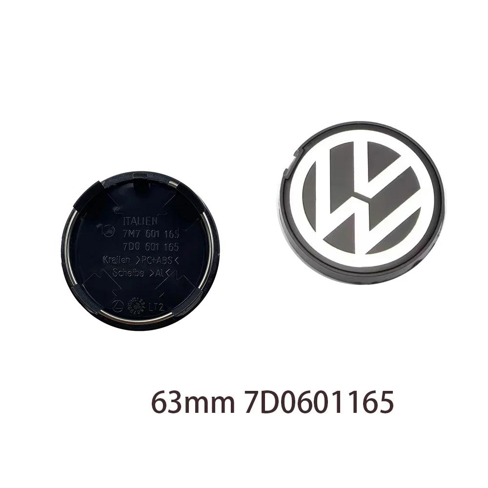 2026 Hot For VW VOLKSWAGEN 4PCS 55mm/60mm/63mm/65mm/Car Styling Wheel Center Cap Hub Covers Badge Accessories For VW VolkswagenJD3