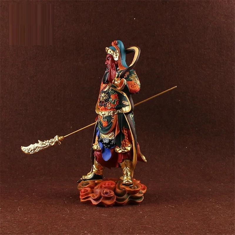 Sangharama Bodhisattva Resin Painting Buddha Statues Dharma Wealth Guan Yu Sculptures