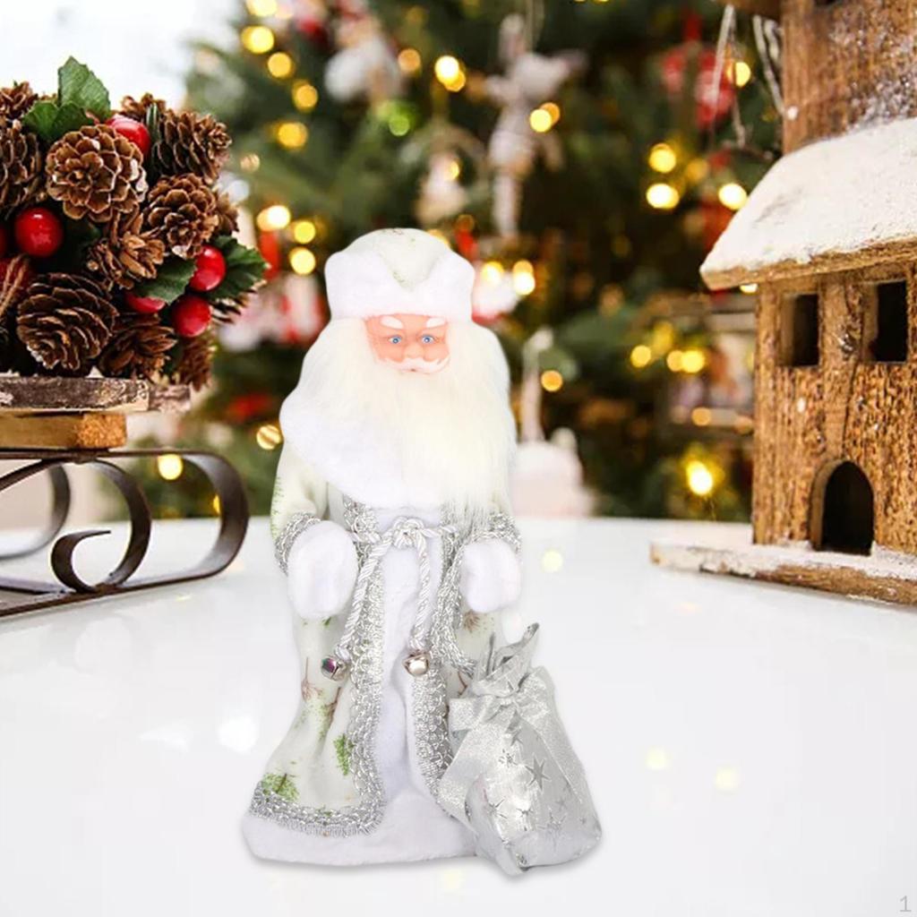 30cm Santa Doll with Music And Dance for Holiday Home Decor