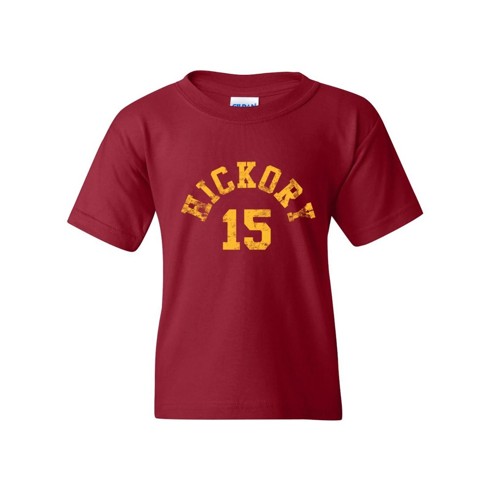 Hickory 15 - Indiana Sports Basketball Youth T Shirt - Garnet XL