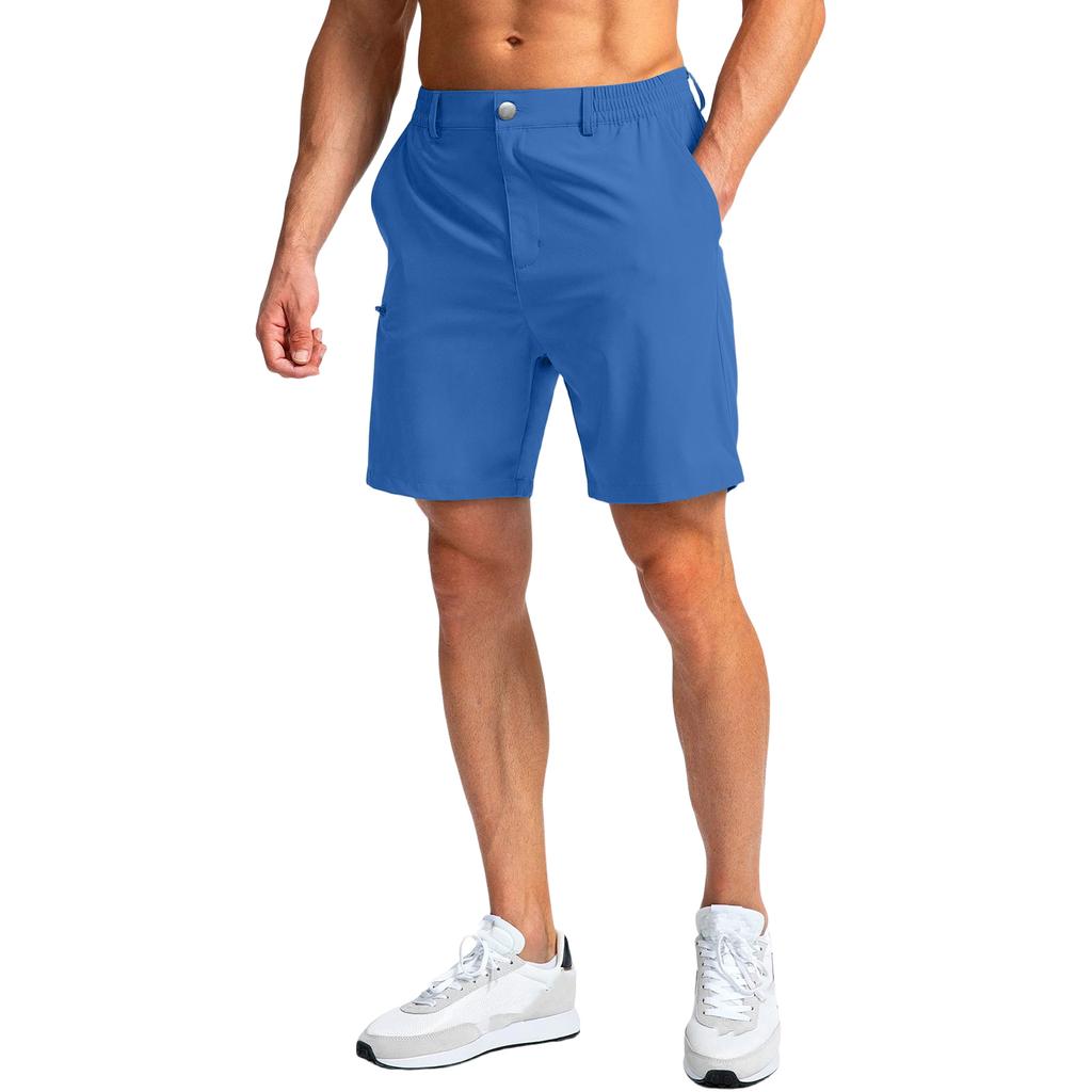 Herren locker Freizeit Sport Reißverschlusstasche Gerade Fünf Jacke Shorts