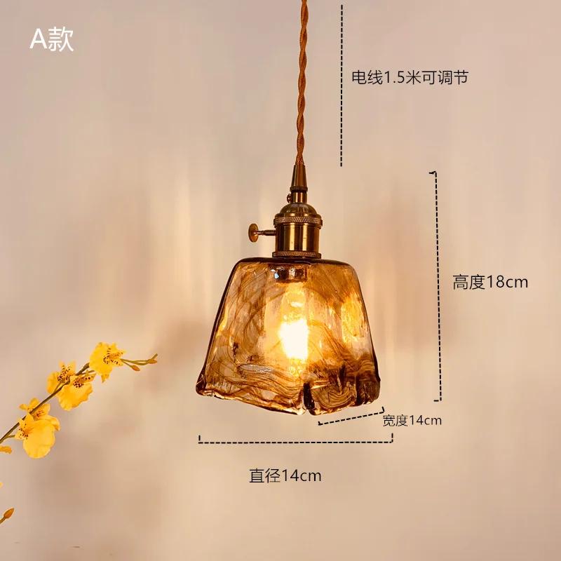 Modern Brass Glass Pendant Lights Kitchen Hanging Lamps For Ceiling Dining Room Living Room Bedroom Modern Suspension Chandelier