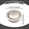 Concealed Flush Pull Handle Hardware Round 42mm Recessed Door Multipurpose for Sliding