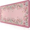 The Persian Retrostyle Large Mouse Pad With Rubber Antislip Lockstitch Craftsmanship Is Suitable For Laptop Games