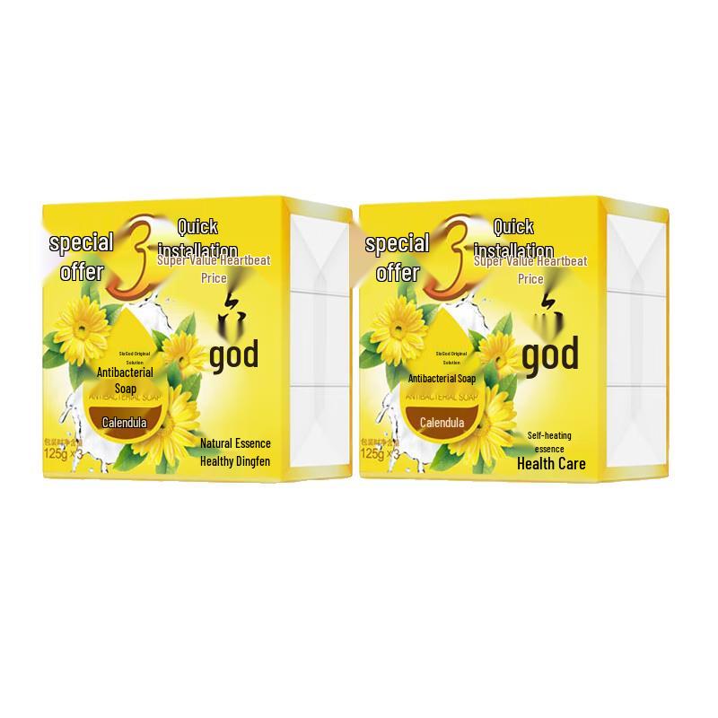 Liu Shen Assorted Fragrance Soap 6-Bar Pack (125g each)