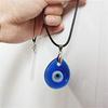 1Pc Blue Glass Evil Eye 30Mm Evil Eye Charms Necklace Pendants For Women Jewelry