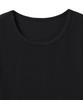 NOIRER FOR WOMAN Slim Ribbed T-Shirt (Black)