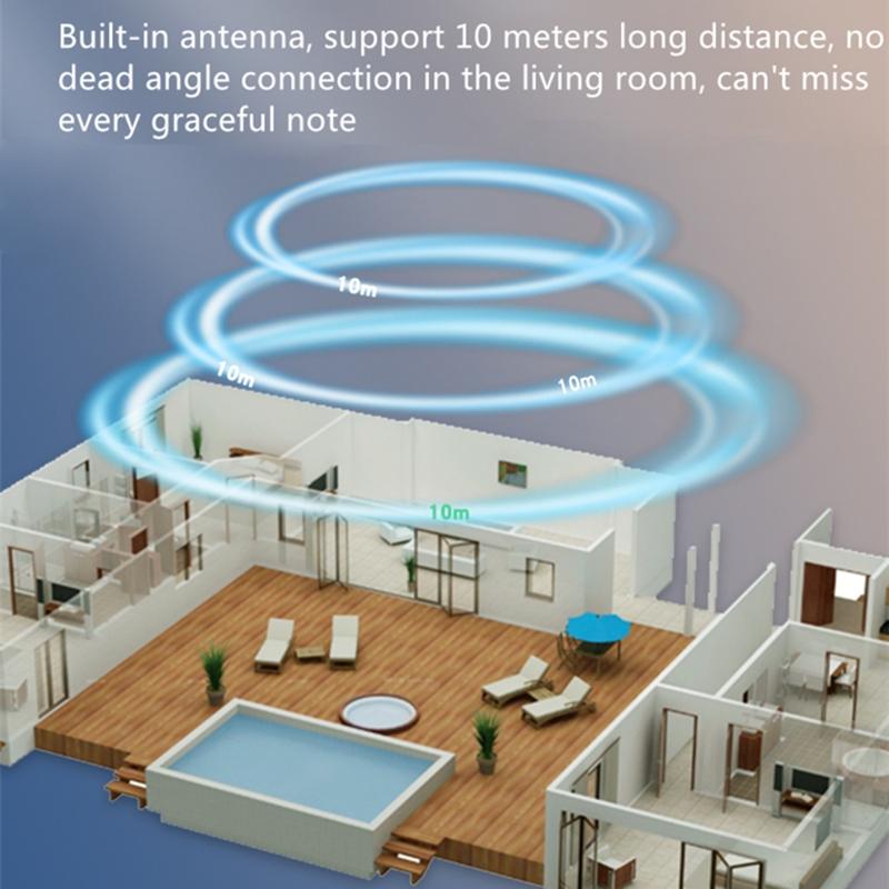Low Latency TV  Transmitter Receiver Wireless -compatible 5.0 Adapter For Headphones Stereo Music