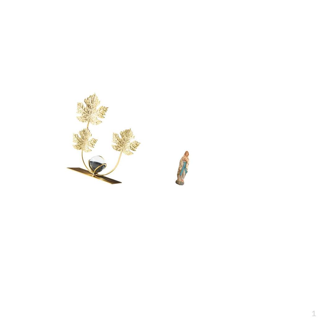Leaves Statue Bookshelf Sculpture Figurine Birthday Housewarming Gift Bedroom Holiday Decorative