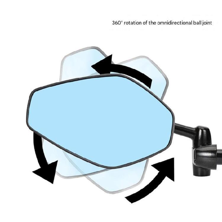 360 Degree Adjustable Rotatable Handlebar Mounted Mirror Handlebar Bicycles Mirror, Bicycles Cycling Rear View Mirror