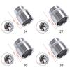 Hex Short Socket Head 1/2 inch Drive Anti-rust Ratchet Wrench Sockets 8-36mm Hex