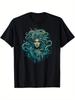 Medusa Snake Hair Greek Mythology Graphic T-shirt