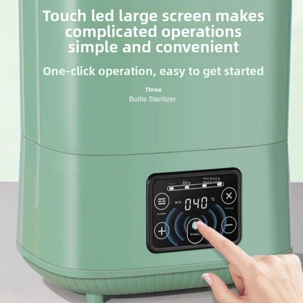 EU Plug Bottle Steamer Large Capacity Baby Feeding Bottle Warmer New Steam Bottle Sanitizer