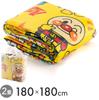Asahi Koyo Anpanman Leisure Sheet for with Carrying 2 Tatami 180cm Wide X 180cm Soft Mat 4-5 People, Bag, Approx. Mats, Deep, 3-layer Structure,