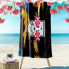 RB Leipzig Print Beach Towel, Large Soft Quick Dry Towel for Beach Camping Swimming