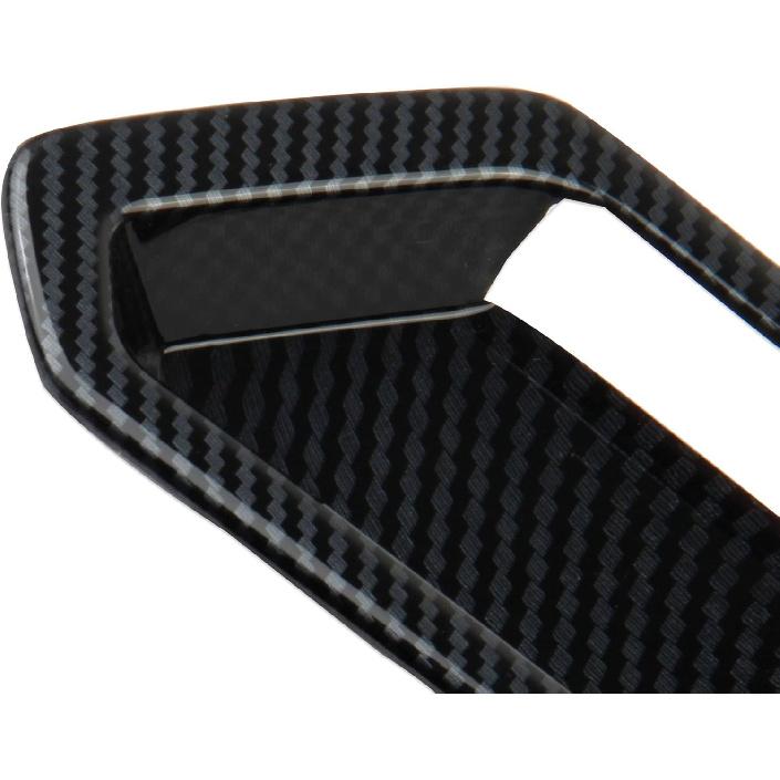 

Carbon Fiber Style Inner Door Handle Bowl Cover Trim Accessories for 2026 Toyota RAV4