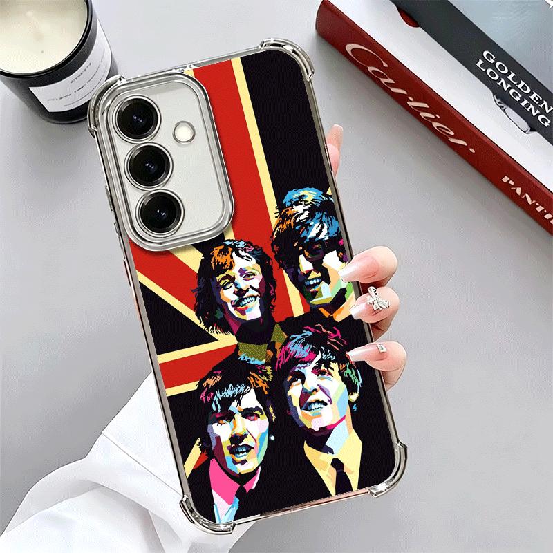 Pretty B-Beatles Soft Phone Case For Samsung A17 A27 A07 A37 A57 A16 A56 A15 A55 A14 A54 A13 A53 A26 A36 A25 A35 A24 A34 A23 A33