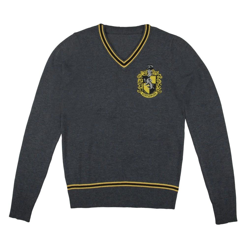 HARRY POTTER Mens Hufflepuff Pull Over Sweatshirt
