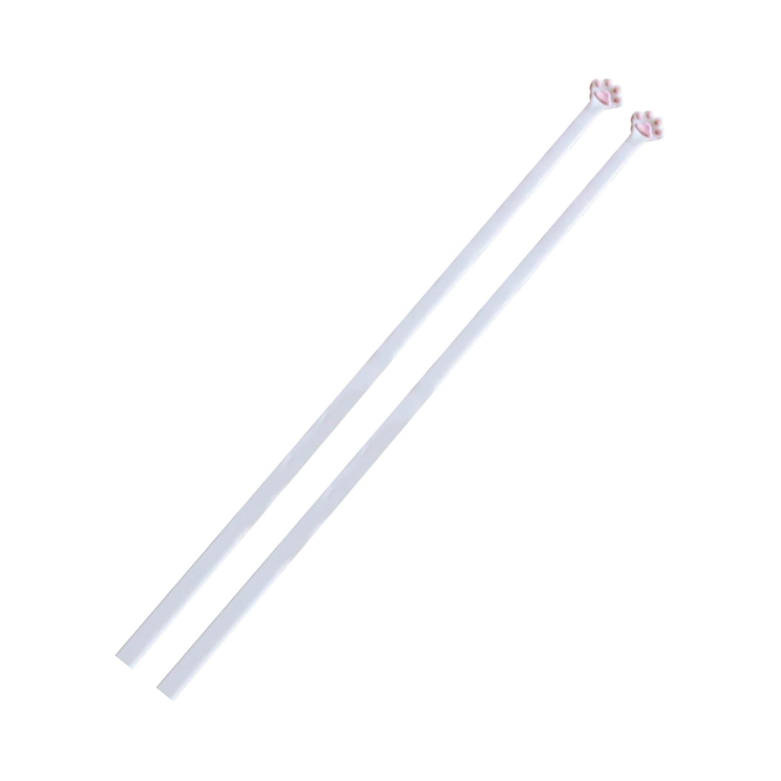 

Палочки для еды в виде кошек, многоразовые палочки для еды, уникальные и милые принты, а также простой в использовании дизайн с изображением кошек One Size