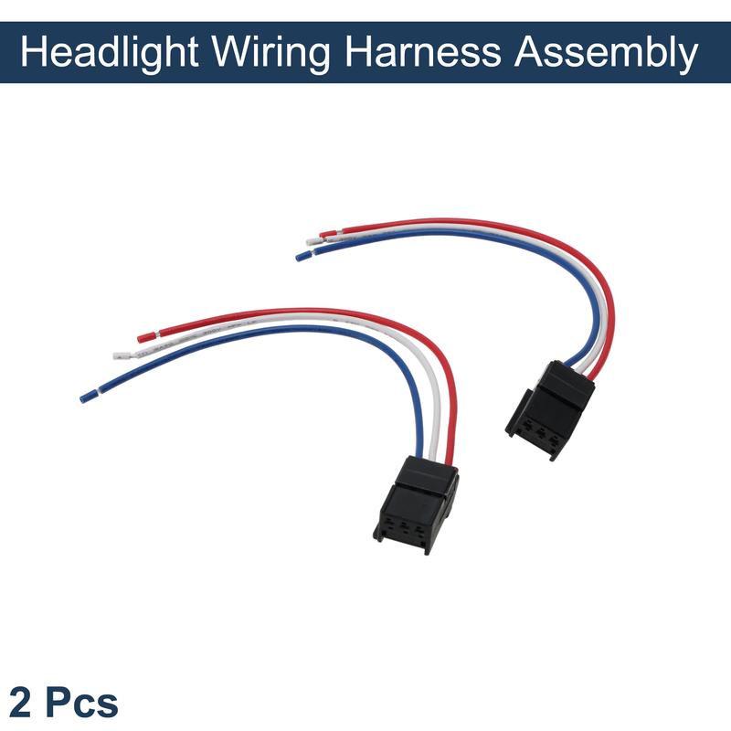 X Autohaux No.7N0972703 Headlight Wiring Harness Assembly for Volkswagen Golf Taillight