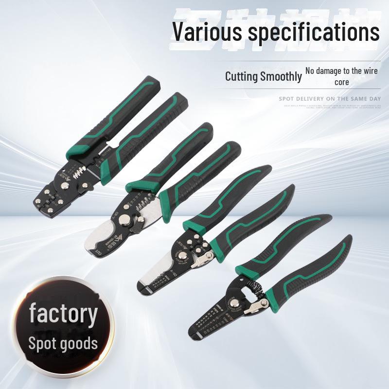 Industrial Grade Electrician Cable and Wire Stripping Pliers