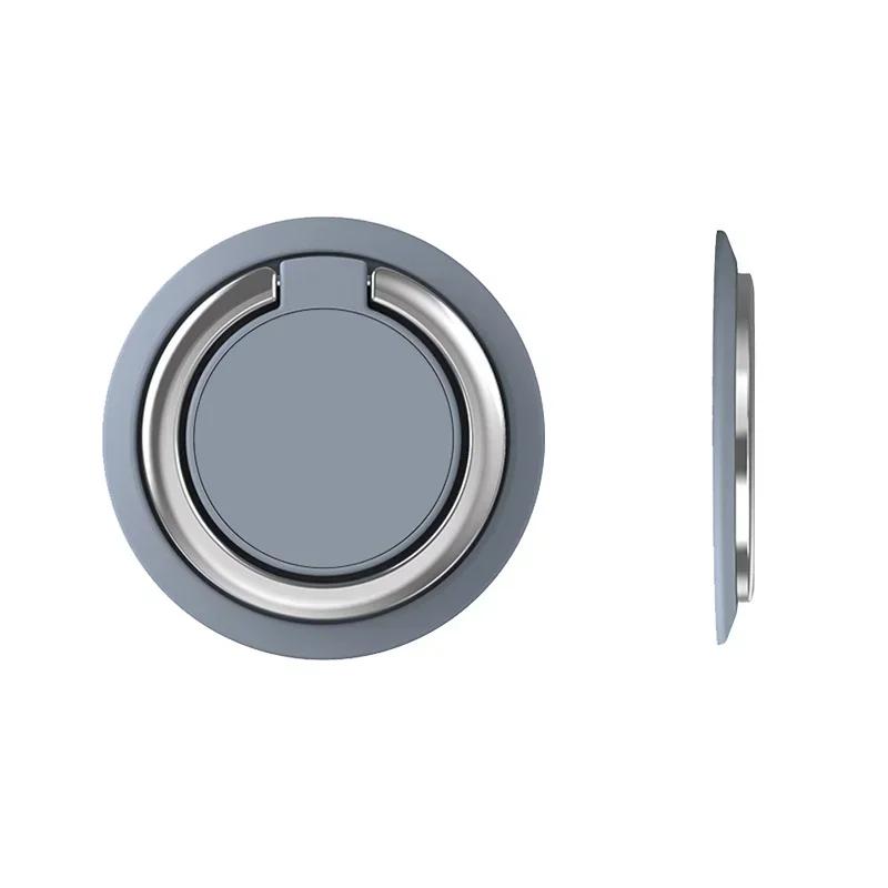 Magnetic Finger Ring Mobile Phone Holder Support 360 Rotating Adjustable Portable Sticker Universal Cell Phone Stand