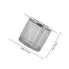 2Pcs Bathroom Sink Drain Hair Catcher Stainless Steel Round Floor Drain Strainer Filter for Kitchen Shower Bathtub Utility