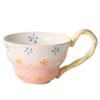 Ceramic Cup Large Capacity Breakfast Cup Drinking Cup Mug High Value Milk Cup Oatmeal Breakfast Cup Curved Cup