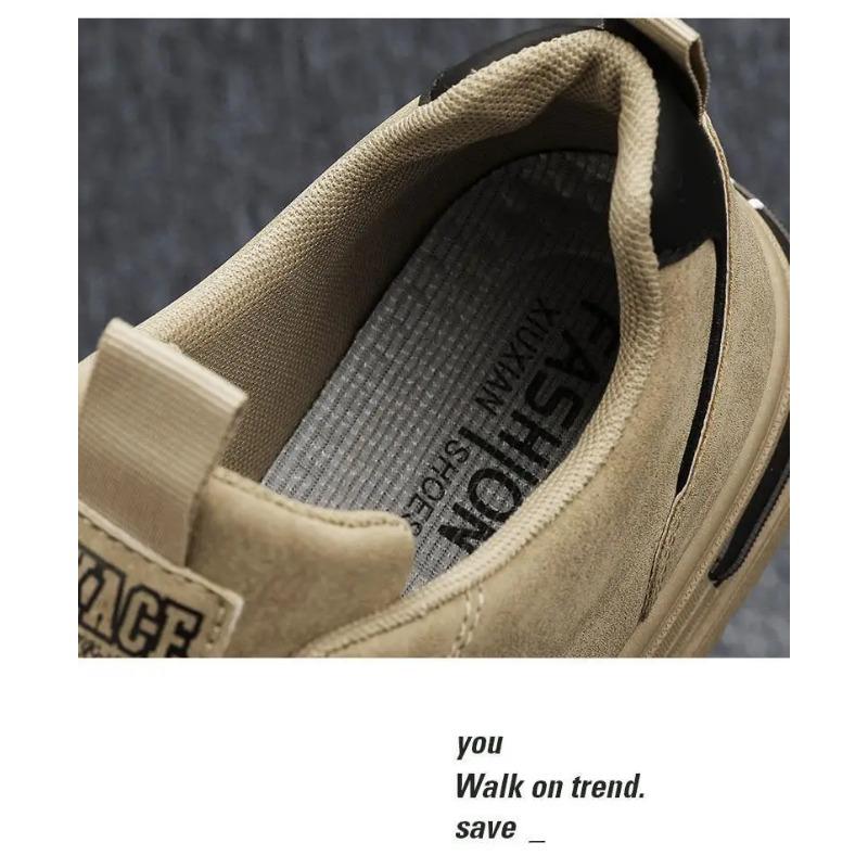 Men's Shoes Season Breathable Versatile Casual Trendy Shoes Men's Work Lightweight Sports Board Shoes