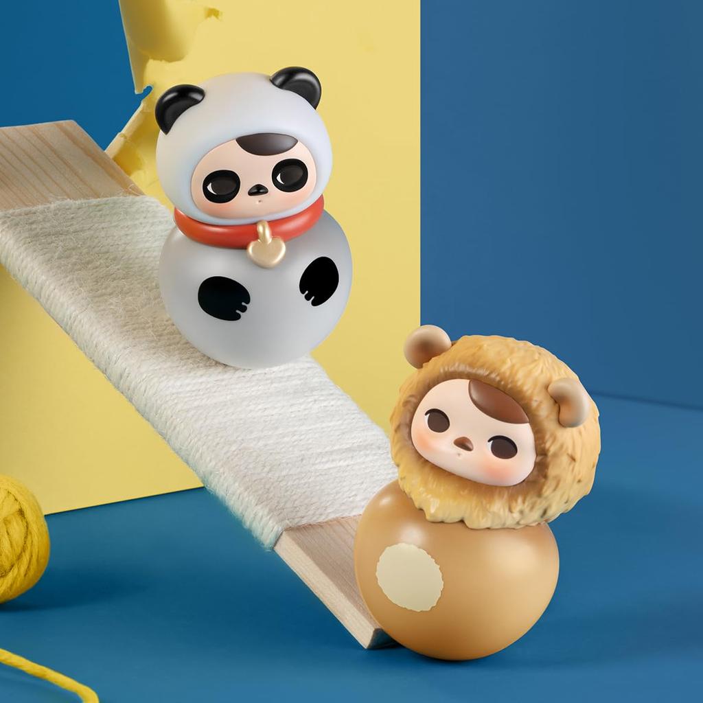 POP MART PUCKY Roly-Poly Kitty-serien [1 stk.] (PUCKY Roly-Poly Kitty-serien, Brikke, 1)