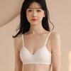 2 stk tynn push-up bh for videregående skoleelever og jenter uten tråd bh