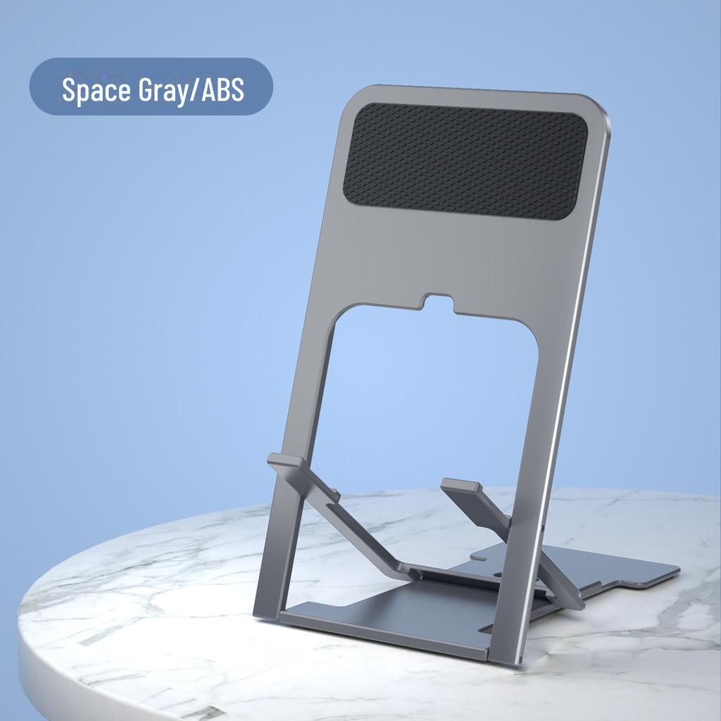 Douyin Adjustable Universal Folding Stand for Phones and Tablets - Ideal for Online Classes and Custom Logo Printing