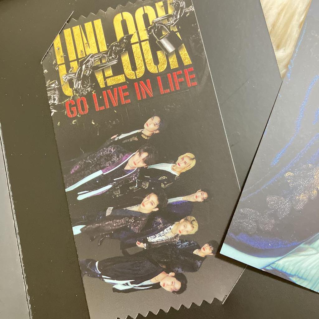 [USED] straykids unlock ar ticket ien i.n oncon